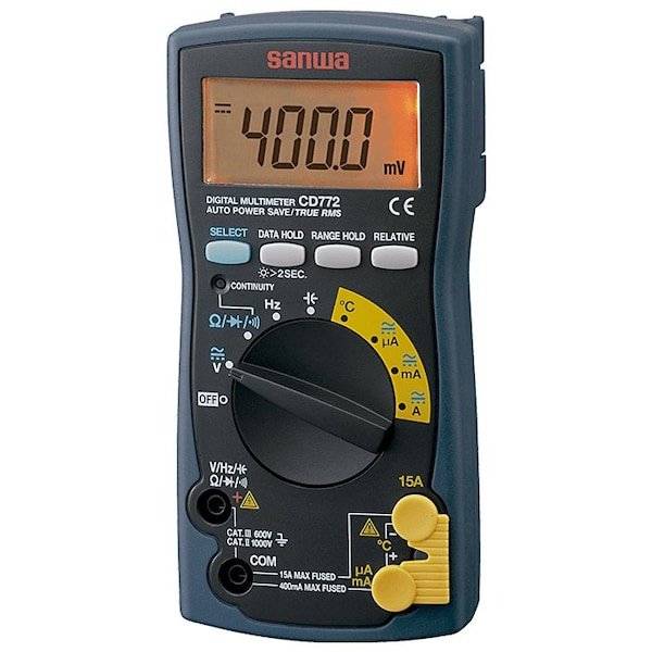 Digital Multimeter with Backlight & Temperature Measurement